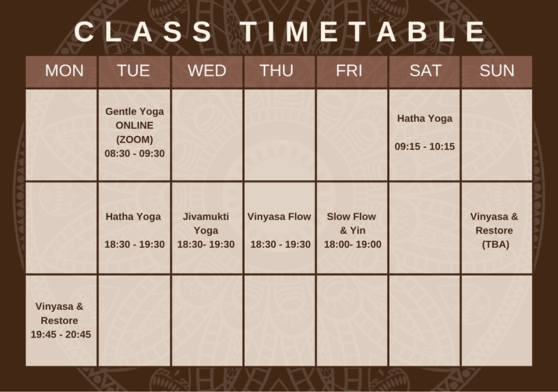 Timetable